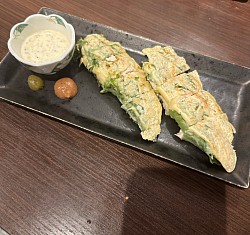 ささみと大葉の焼き天ぷら